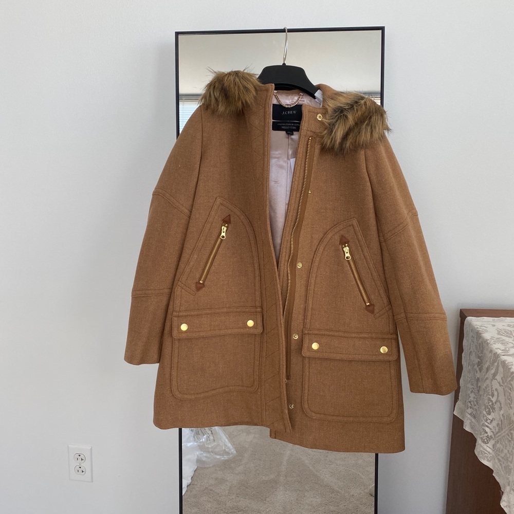 J.Crew Italian Stadium Cloth Jacket by Nello Gori